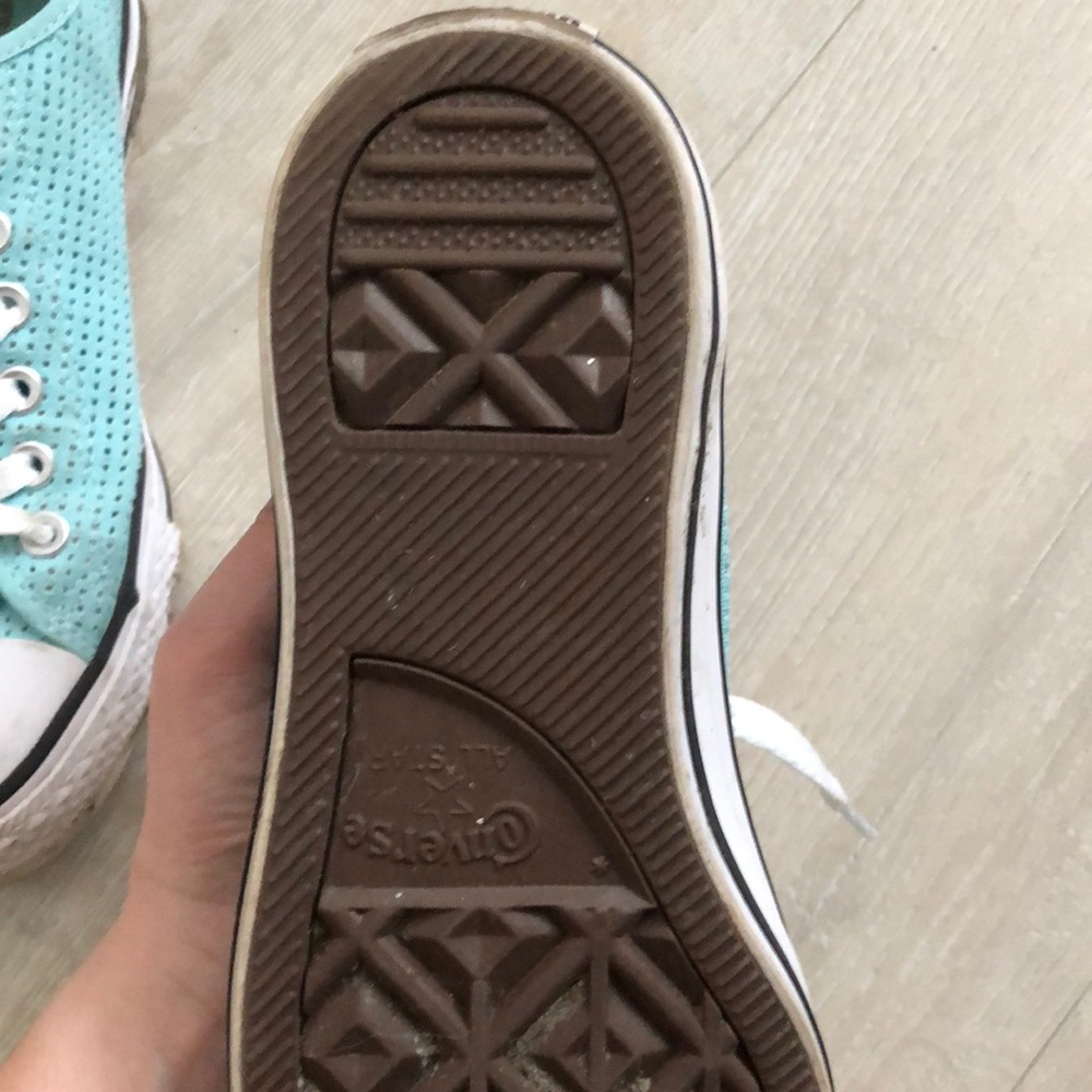 Blue Converse - Picture 2 of 3